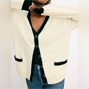 Reformation Scout Regenerative Merino Boyfriend Cardigan